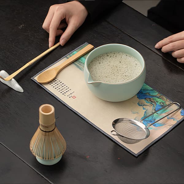 RuYao Matcha Tea Set / RuYao matchaset med 8 delar / matcha-set