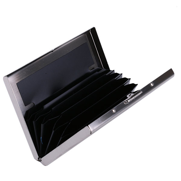 Korthållare kreditfodral RFID-skydd Aluminium
