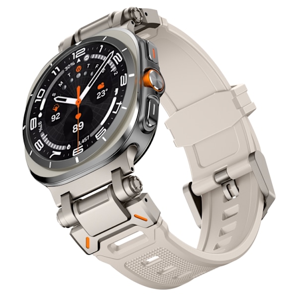 Silikonearmbånd til Samsung Galaxy Watch Ultra 47mm med quick r