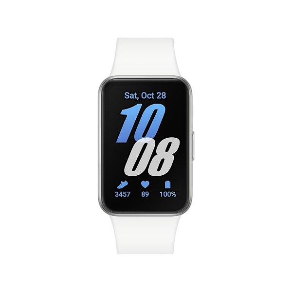 Samsung Galaxy Fit3 - Sølv med 100+ sportstilstande og AMOLED-s