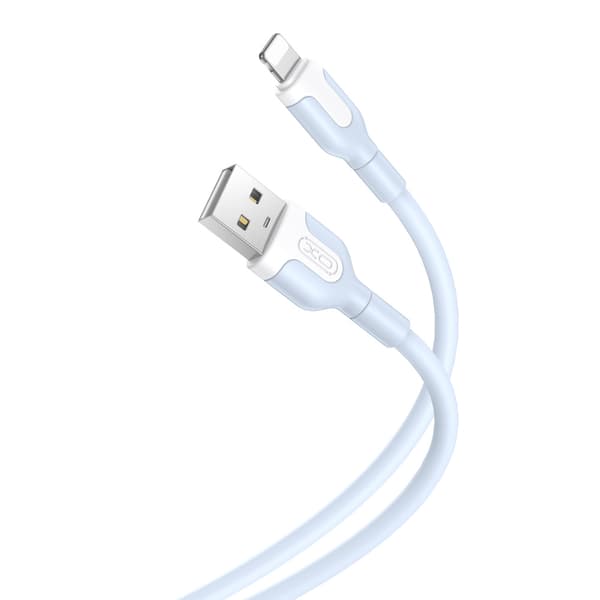 XO USB till Lightning-kabel 1 m - blå iPhone-kabel för laddning