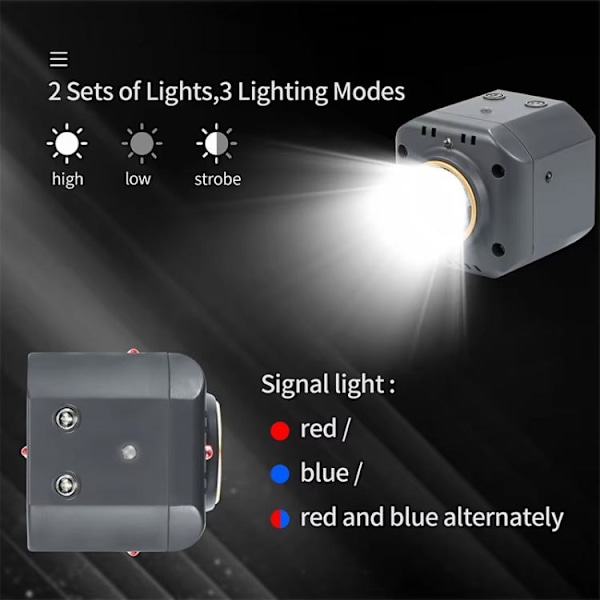 LED-ajovalot DJI Air 3S / Air 3 / Air 2 / Air 2S / Mavic 2 / Ma