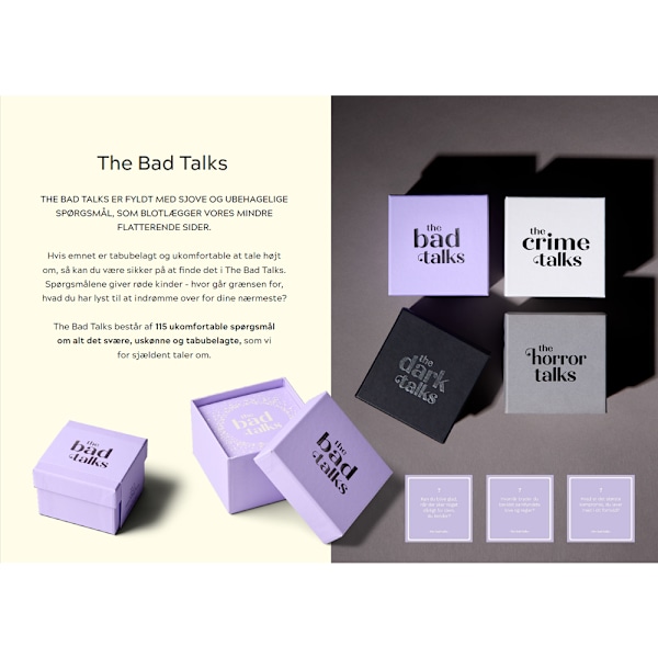 The Bad Talks – samtalespil med tabubelagte spørgsmål