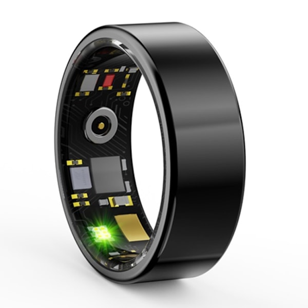 Smart Ring med pulsmåling og flere træningstilstande Størrelse
