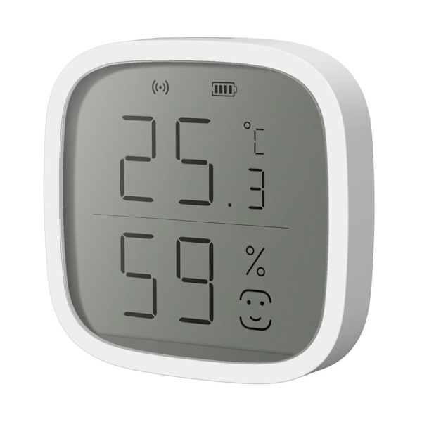 Smart temperatur- och luftfuktighetssensor med Zigbee och digit
