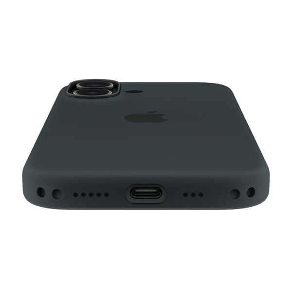 Apple Silikoneskal med MagSafe MGF14ZM/A til iPhone 17 - Sort
