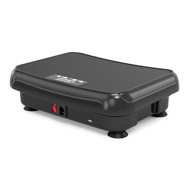 Vibrationsplatta med LCD-display 44 cm - Svart / Vibrationsplat
