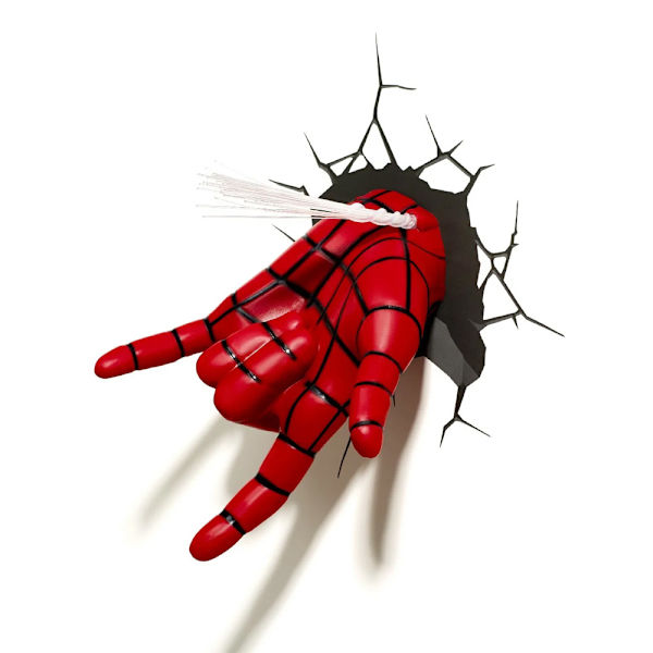 Marvel 3D-belysning - Spiderman hånd