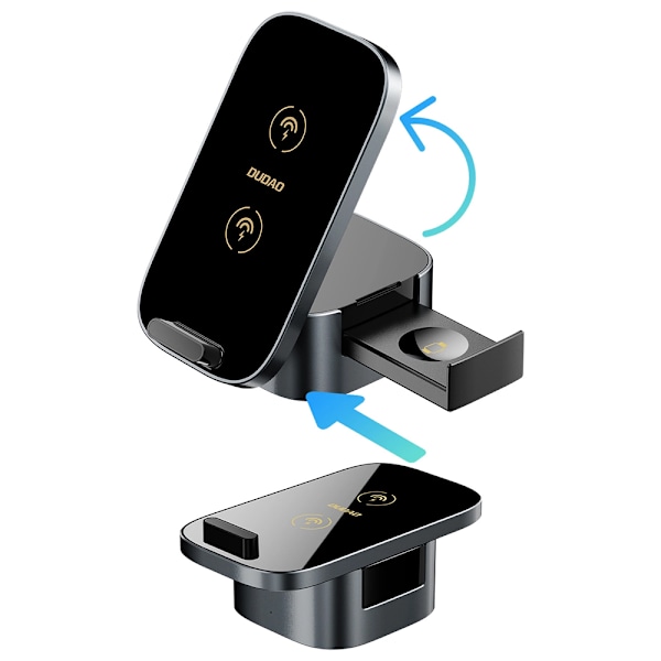 Dudao A11Pro+ bordstander med 3-i-1 trådløs oplader og hurtig o