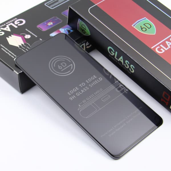 Karkaistu näytönsuoja iPhone 14 Pro Maxille Musta Kehys 10-pack