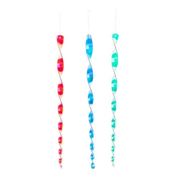 Variksenpelättimen kierukka 49 cm - 3-pack