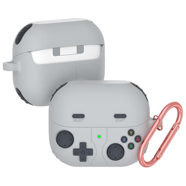 Silikoneetui i retro gaming-stil til Samsung Galaxy Buds3 FE -