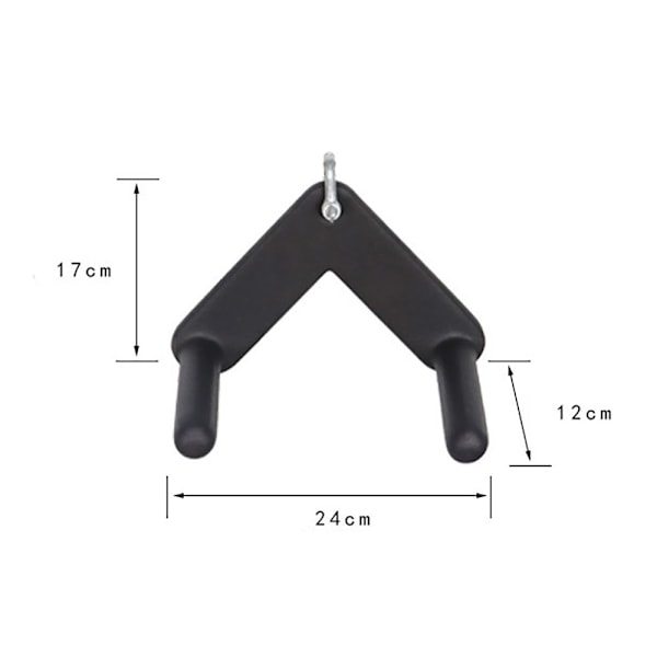 Pull down-stang i stål og PVC - til kabelmaskine og hjemmegym