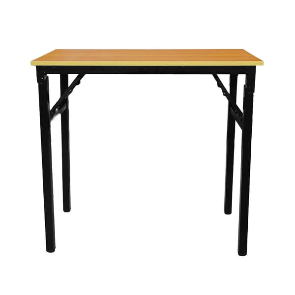 Hopfällbart bord 80×40×75 cm / fällbart skrivbord med stålram /