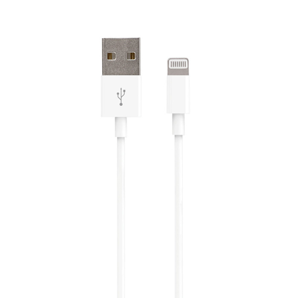 Forever iPhone-kabel 3m - hvid