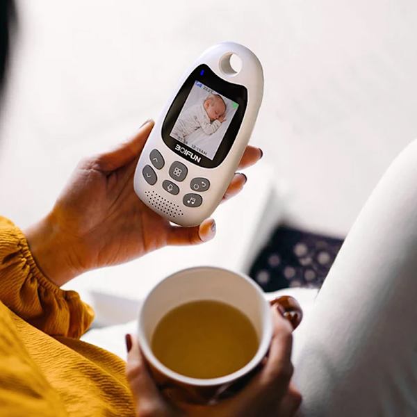 Boifun VB610 Babyalarm med kamera og lyddetektor