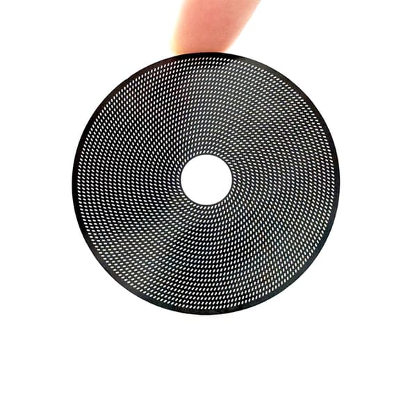 Puckfilter 58,5 mm 3-pack / espresso puck screen med centrumhål