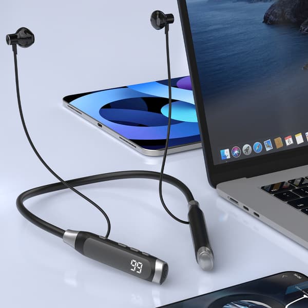 Dudao U5 Max Bluetooth-kuulokkeet kaulanauhalla – musta