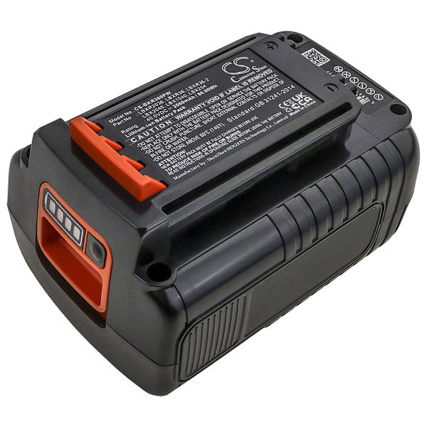 Akku LBX1540 Black + Decker 40V moottorisahoihin ja puutarhatyö
