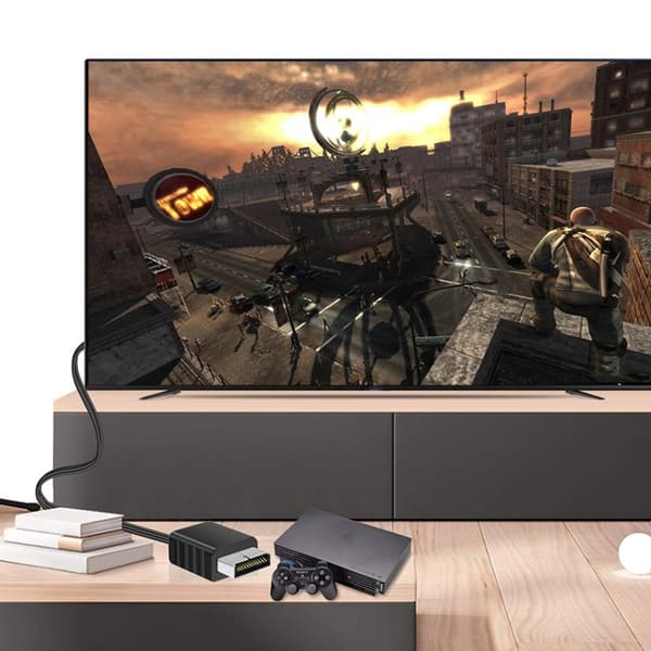 Adapterkabel Sony PS1 / PS2 till HDMI 1m