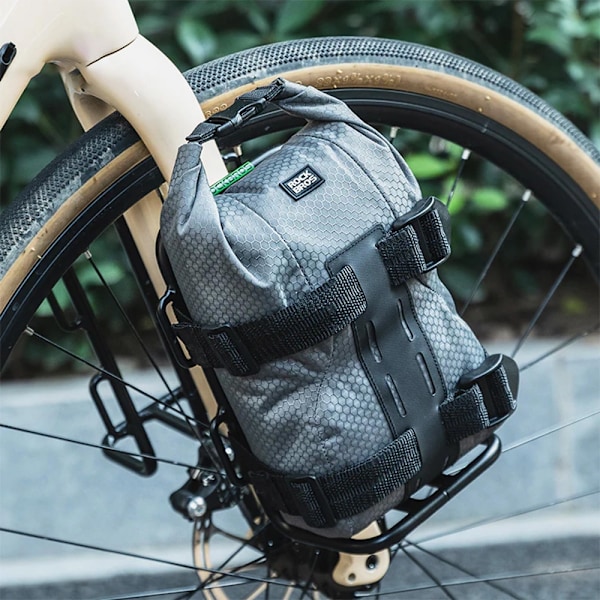 Rockbros cykelgaffelpakkeholder - sort