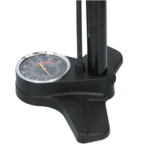 Dunlop cykelpump med tryckmätare – Luftpump / Däckpump för cykel