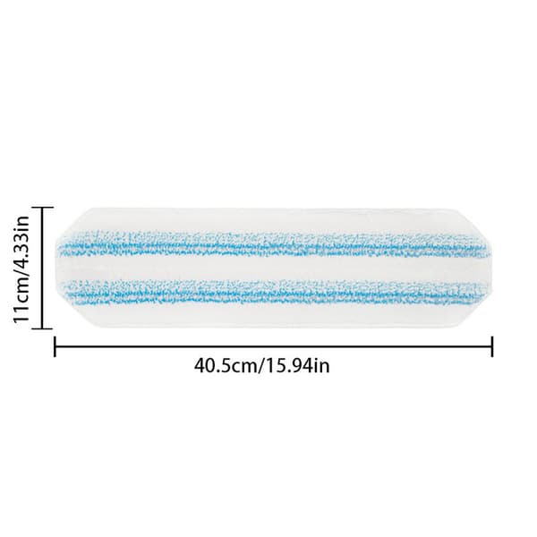 Moppduk till Vileda H2pro mopp i polyester, 2-pack
