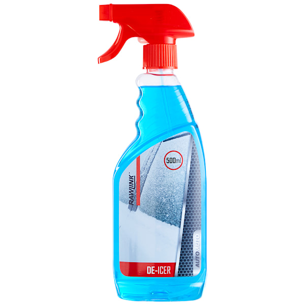 Rawlink De-Icer-suihkupullo 500 ml - tehokas jäänpoisto jopa -4