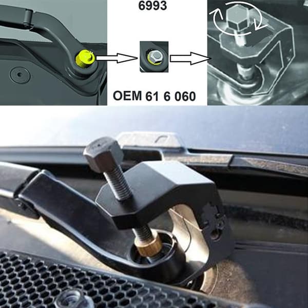 Værktøj til vinduesviskere til BMW 616060