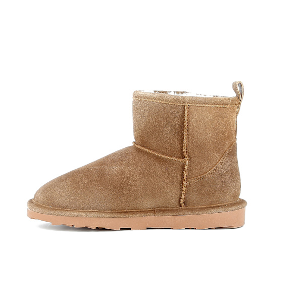 Axelda Venezia 37 - Vattentäta Fårskinnsboots Brun/Vit