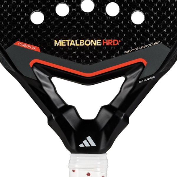 Adidas Metalbone Hard + 3.4 padelracket – Diamantform, 16K kolf