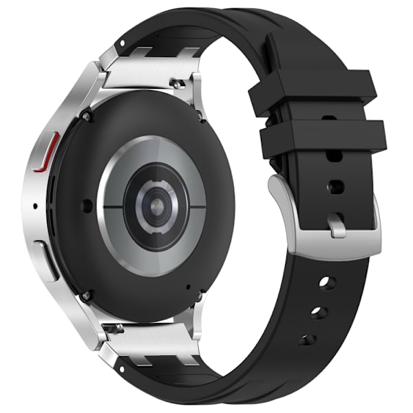 Silikonearmbånd til Amazfit Watch Bip 5 22mm - Sort