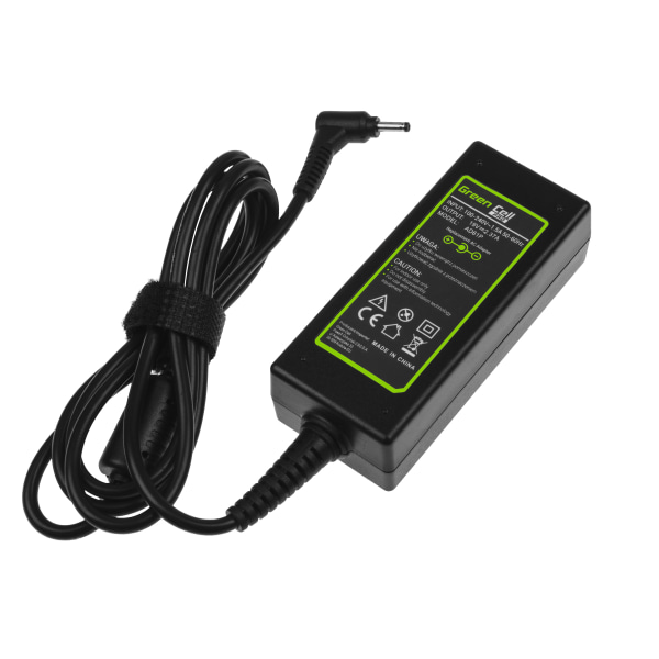 Green Cell laddare / AC Adapter till Adapter Asus 45W / 19V 2.3 Svart