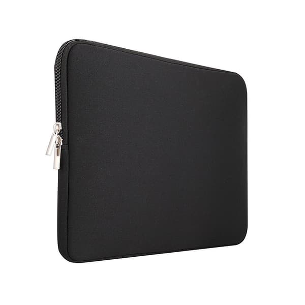 Laptopsleeve 14 tuumaa musta – pehmustettu neopreenisuojus kann