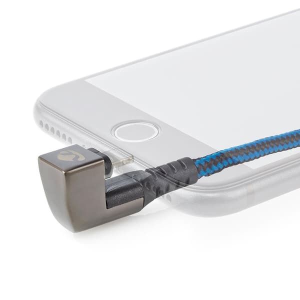 Nedis Flettet USB-kabel MFI USB-C til Lightning 1m