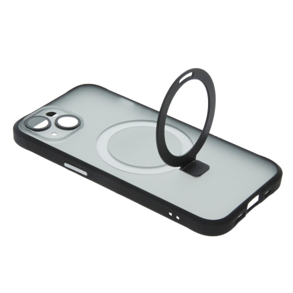 Takakuori MagSafe-renkaalla iPhone 15 Pro:lle - musta