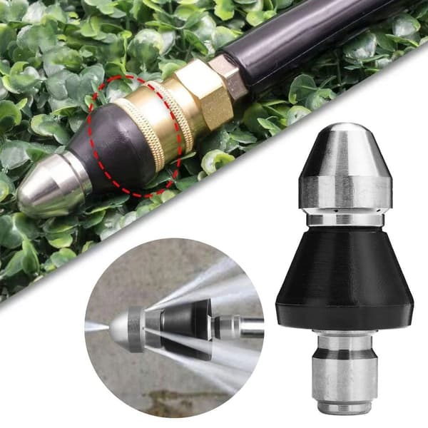 Skyllemundstykke med 1/4" tilslutning