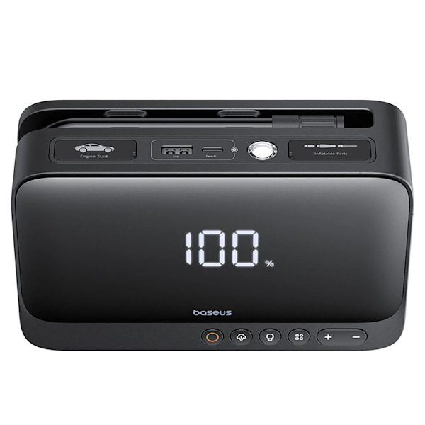 Baseus Super Energy 4i1 600A Powerbank / kompressori / taskulam