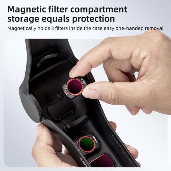 Skyddande förvaringsbox med fliplock för DJI Osmo Pocket 4 - Sv