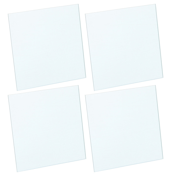 Spegelvägg -  Självhäftande Spegel 22x22cm 4-pack