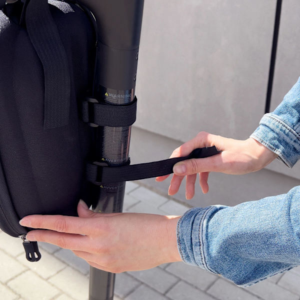 Wozinsky Vattentät väska till Elscooter 4L - Svart
