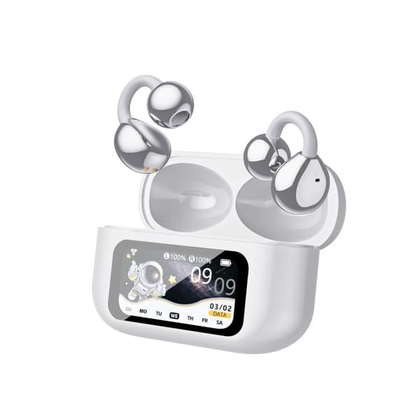 Bluetooth-headset med AI-översättning - Vit