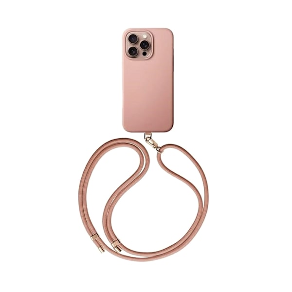 Uniq Coehl Creme Back Case med bærestrop til iPhone 16 Pro - Pi