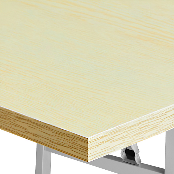 Fällbart Skrivbord 160x60x75cm - Vit Ek