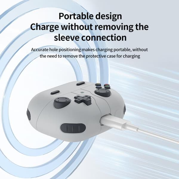 Silikoneetui i retro gaming-stil til Samsung Galaxy Buds3 FE -