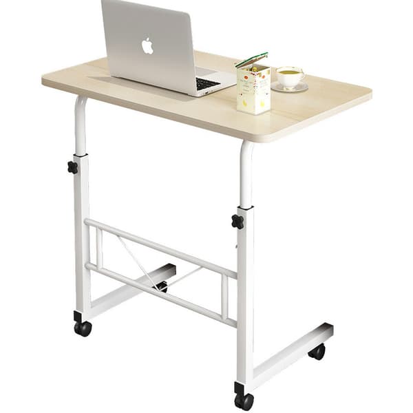 Laptopbord med hjul – højdejusterbart computerbord / arbejdsbor