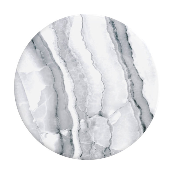 PopsocketS Basic Grip - valkoinen graniitti