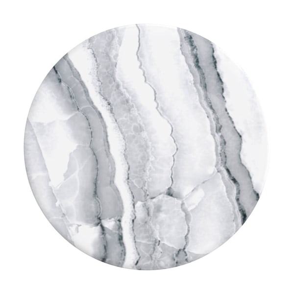 PopsocketS Basic Grip - White Granite