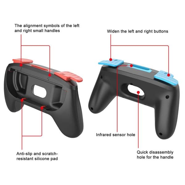 Handkontroll för Joy-Con till Nintendo Switch 2 - 2-pack