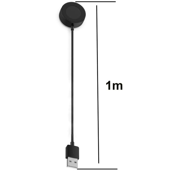 Opladningsstativ til garmin fenix 8 med usb-diskbase og 1 meter